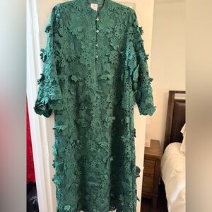 J.Marie Seraphina Midi Dress - Green